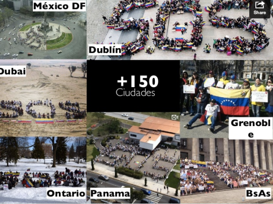 SOSVenezuela across the world