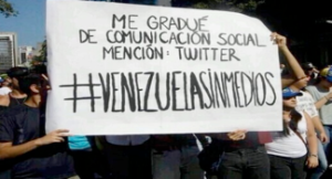 I graduated in Communications: Major: Twitter. #Venezuelafearless